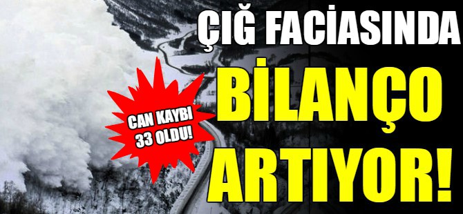 Çığ bölgesinde ikinci facia