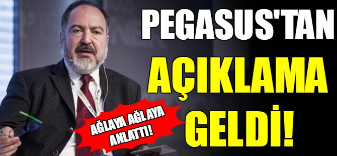 Pegasus Genel Müdürü'nden açıklama