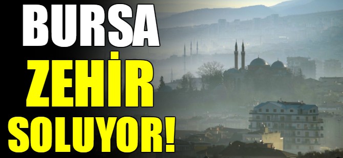 Bursa zehir soluyor!