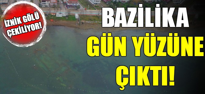 İznik Gölü çekiliyor!