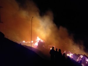 Erzurum’da feci yangın!