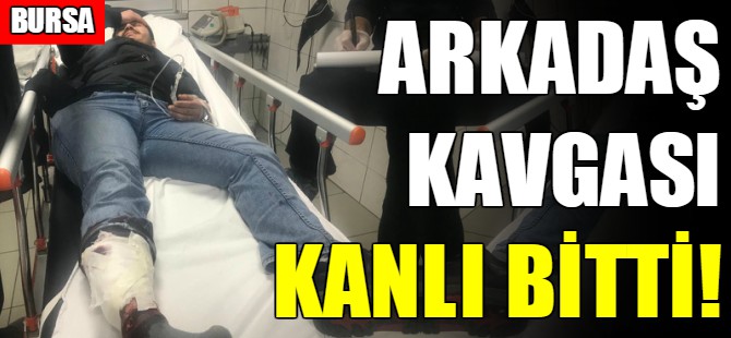 Bursa'da silahlı kavga: 2 yaralı