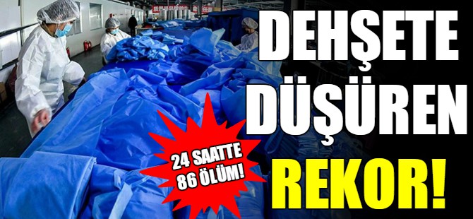 Dehşete düşüren rekor!