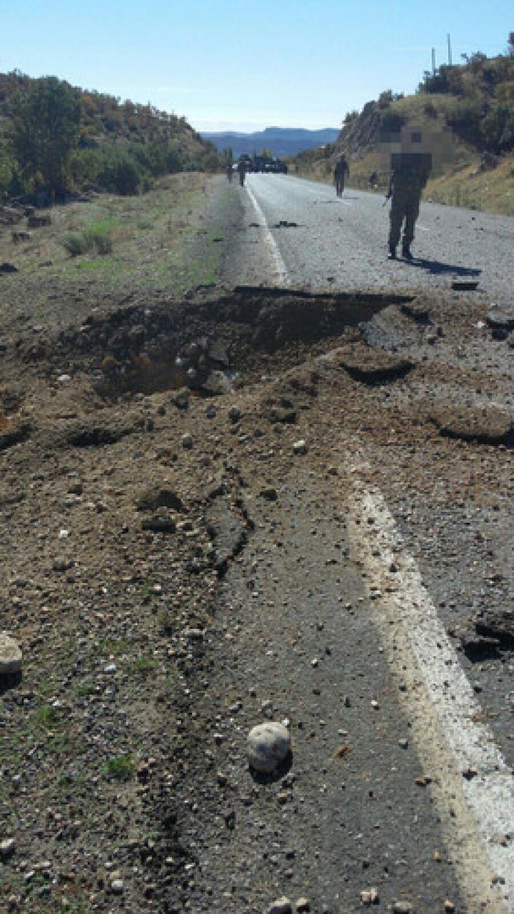 Menfeze konulan 2 bomba imha edildi