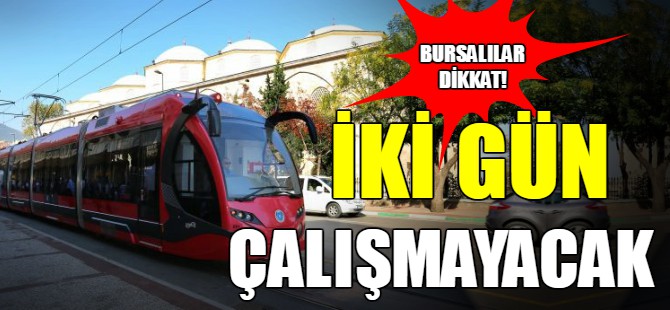 Bursalılar dikkat!