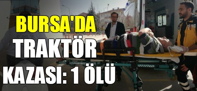 Kullandığı traktörün altında kaldı!