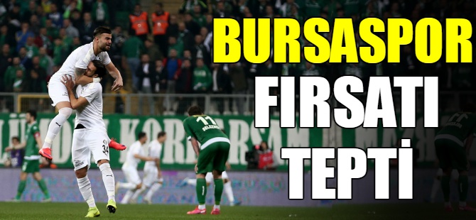 Bursaspor fırsatı tepti