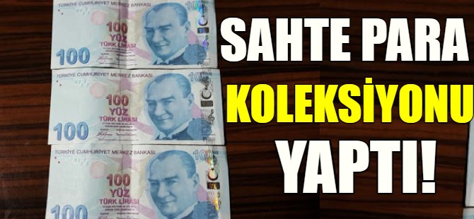 Sahte para koleksiyonu!