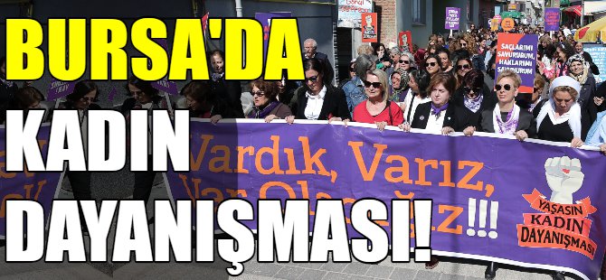 Bursa'da 8 Mart etkinliği