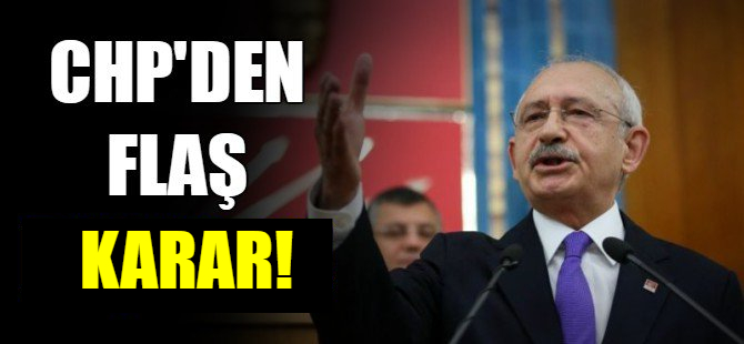 CHP'de Koronavirüs önlemi