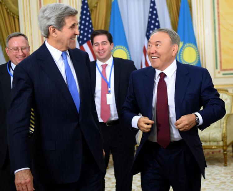 Nazarbayev: ABD ile nükleer silahsızlanmada işbirliğimiz devam ediyor