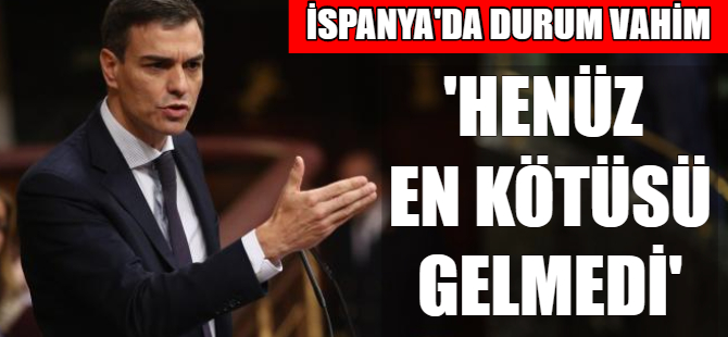 ispanya'da durum vahim