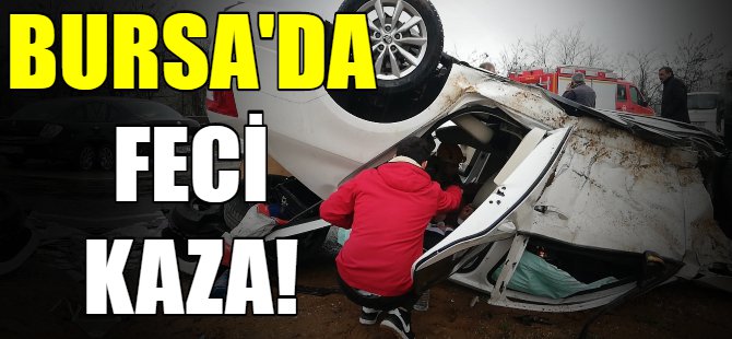 Ankara yolunda feci kaza