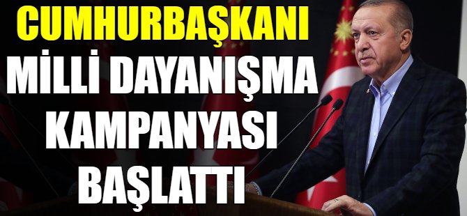Cumhurbaşkanı kampanya başlattı