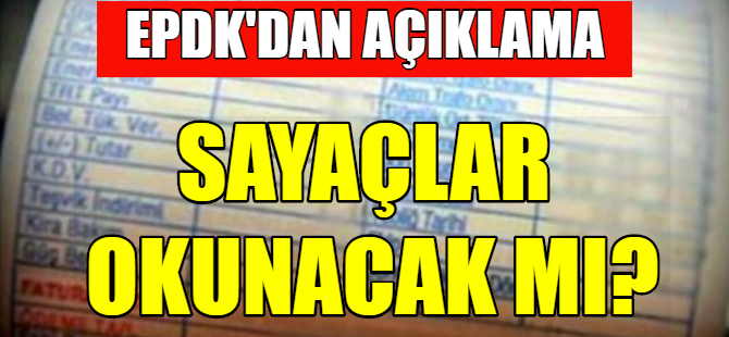 Elektrik sayaçları okunacak mı?