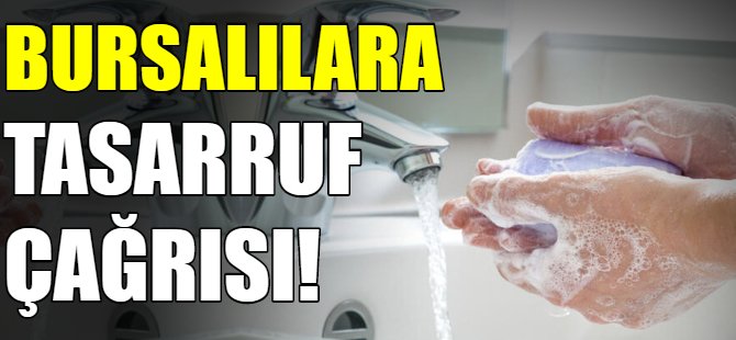 Bursa'da su tüketimi yüzde 20 arttı