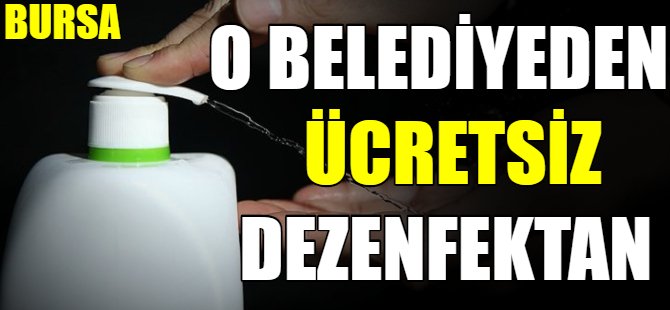 Mudanya'da ücretsiz hijyen paketi