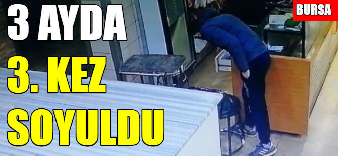 Bursa'da bu fırına her ay hırsız giriyor