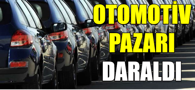 Otomobil satışları azaldı