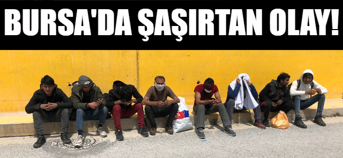 Bursa'da şaşırtan olay!