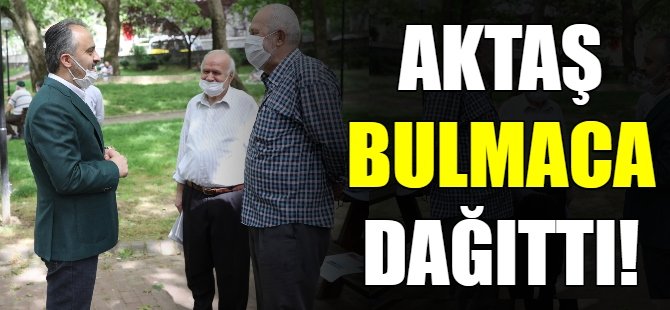 Aktaş bulmaca dağıttı!