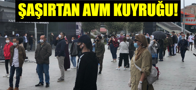 AVM kuyruğu!