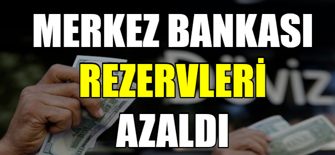 Resmi rezervler azaldı