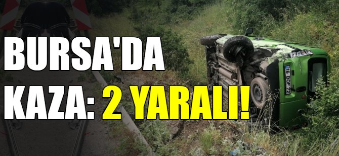 Bursa'da kaza: 2 yaralı