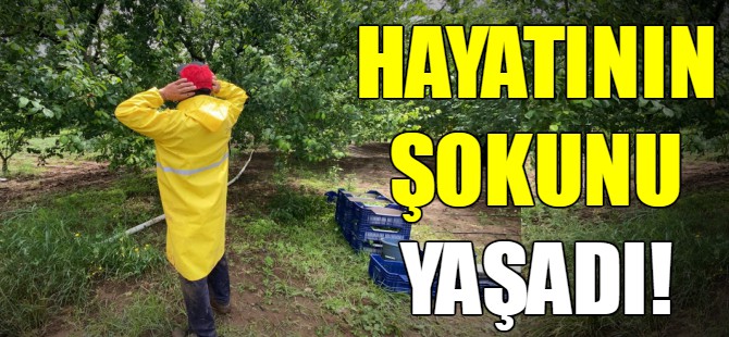 Hayatının şokunu yaşadı!