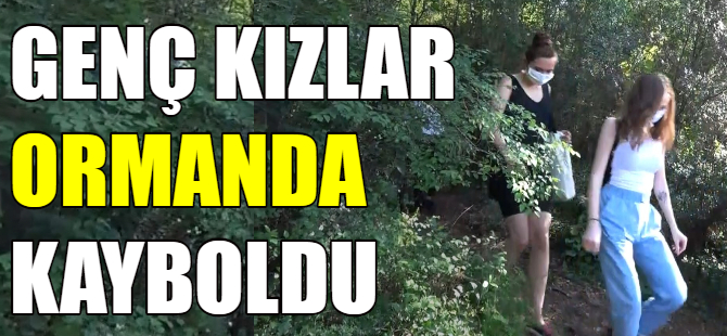 Genç kızlar ormanda kayboldu