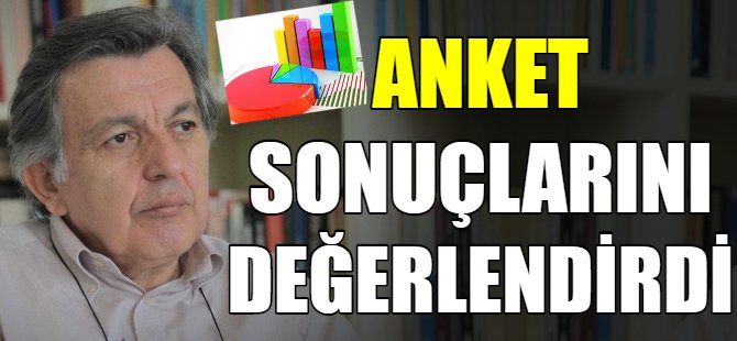 O anketle ilgili konuştu!