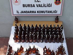 Bursa'da kaçak içki operasyonu