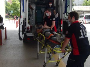 Bursa'da iş kazası