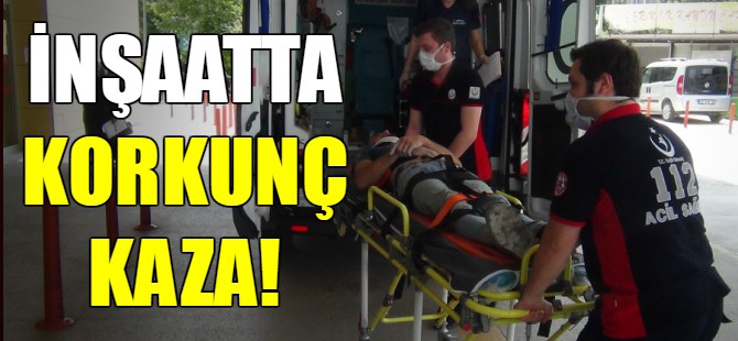 Bursa'da iş kazası