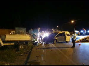 Bursa'da kaza:2 yaralı