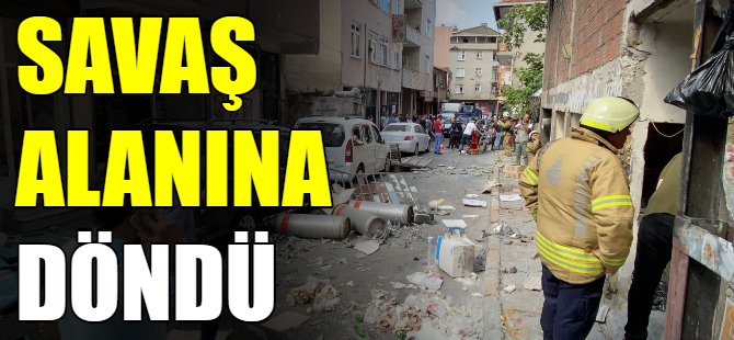 İşyerinde patlama