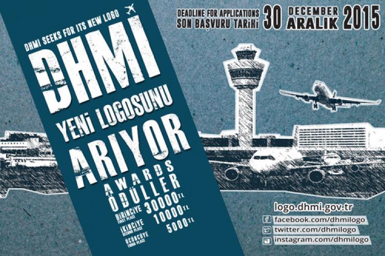 DHMİ’den 30 bin lira ödüllü logo yarışması