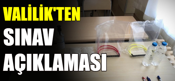 Valilik'ten LGS açıklaması