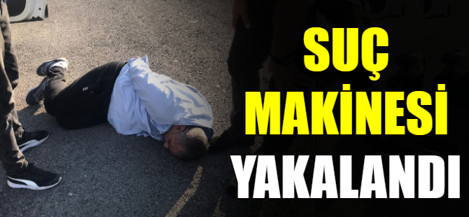 Suç makinesi böyle yakalandı