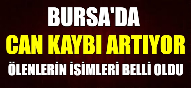 Bursa'da  sel:5 ölü