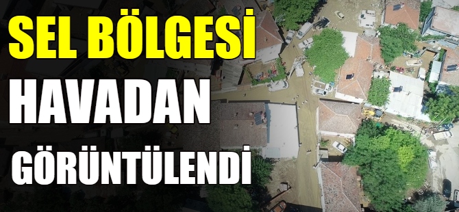 Bursa'da sel felaketi