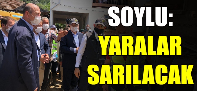 Soylu: Yaralar sarılacak