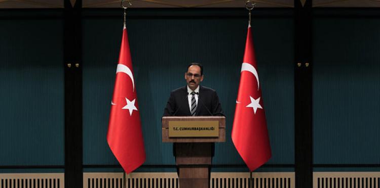 Cumhurbaşkanlığı Sözcüsü Kalın'dan Suruç tepkisi