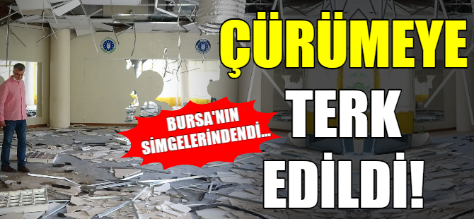 Çürümeye terk edildi!