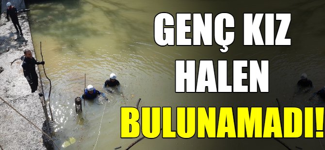 Genç kızı arama çalışmaları sürüyor