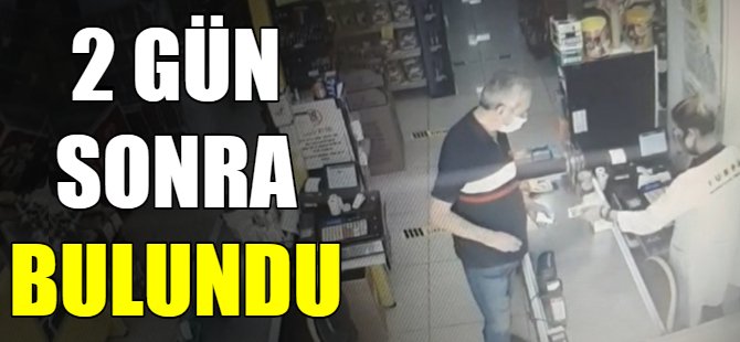 2 gün sonra bulundu