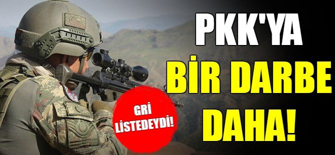 PKK’ya bir darbe daha!