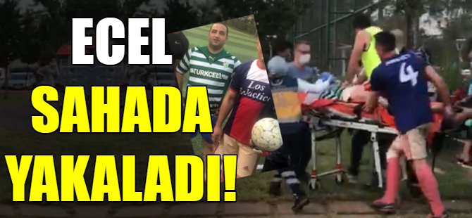 Halı sahada can verdi!