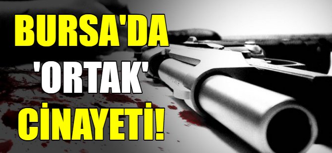 Bursa'da cinayet!