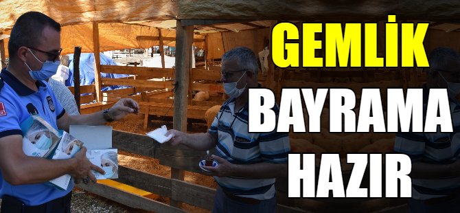 Gemlik bayrama hazır